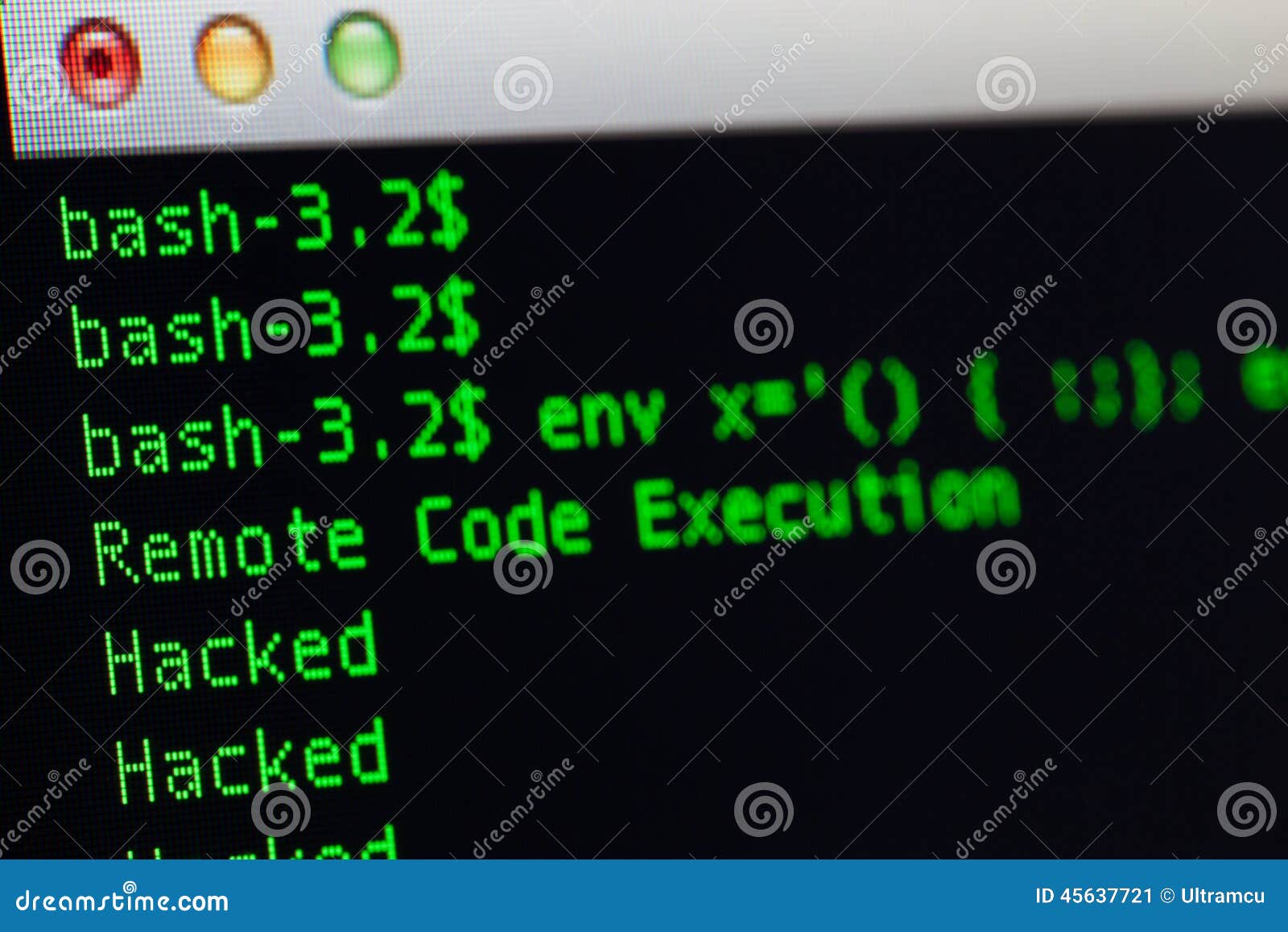 hacked server via shellshock exploit