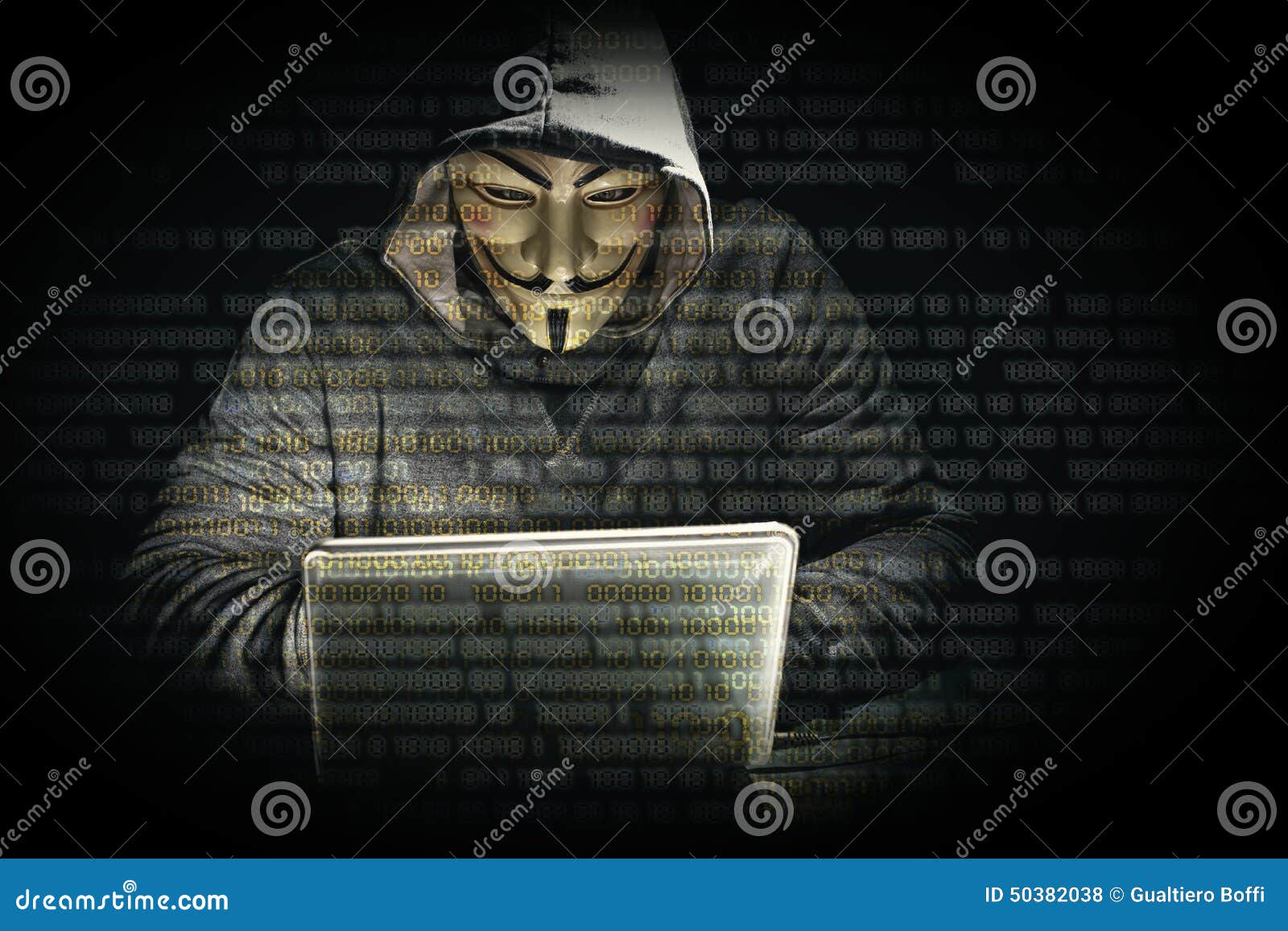 Hacker com máscara foto de stock editorial. Imagem de luta 50382038