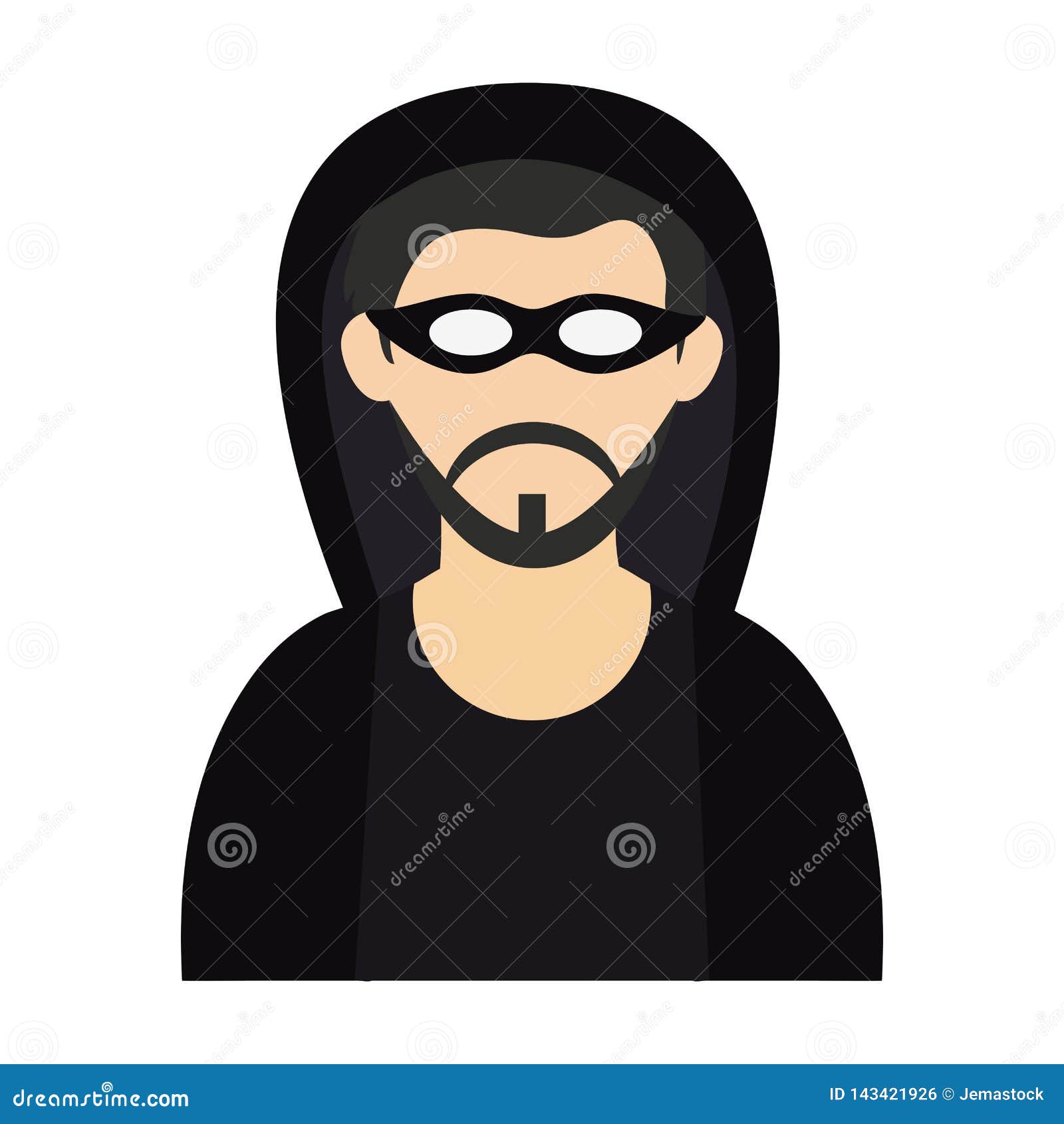 hacker character avatar icon vector illustration design Stock Vector Image   Art  Alamy
