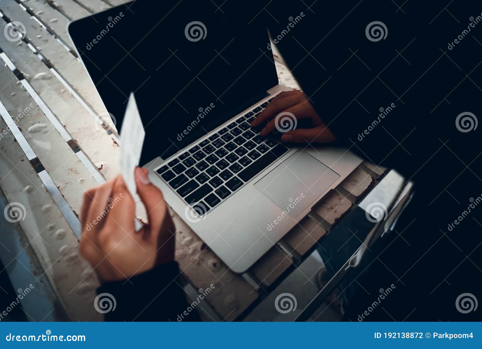 Hacker In The Dark Breaks The Access To Steal Information Stock Image - Image of cyberspace 