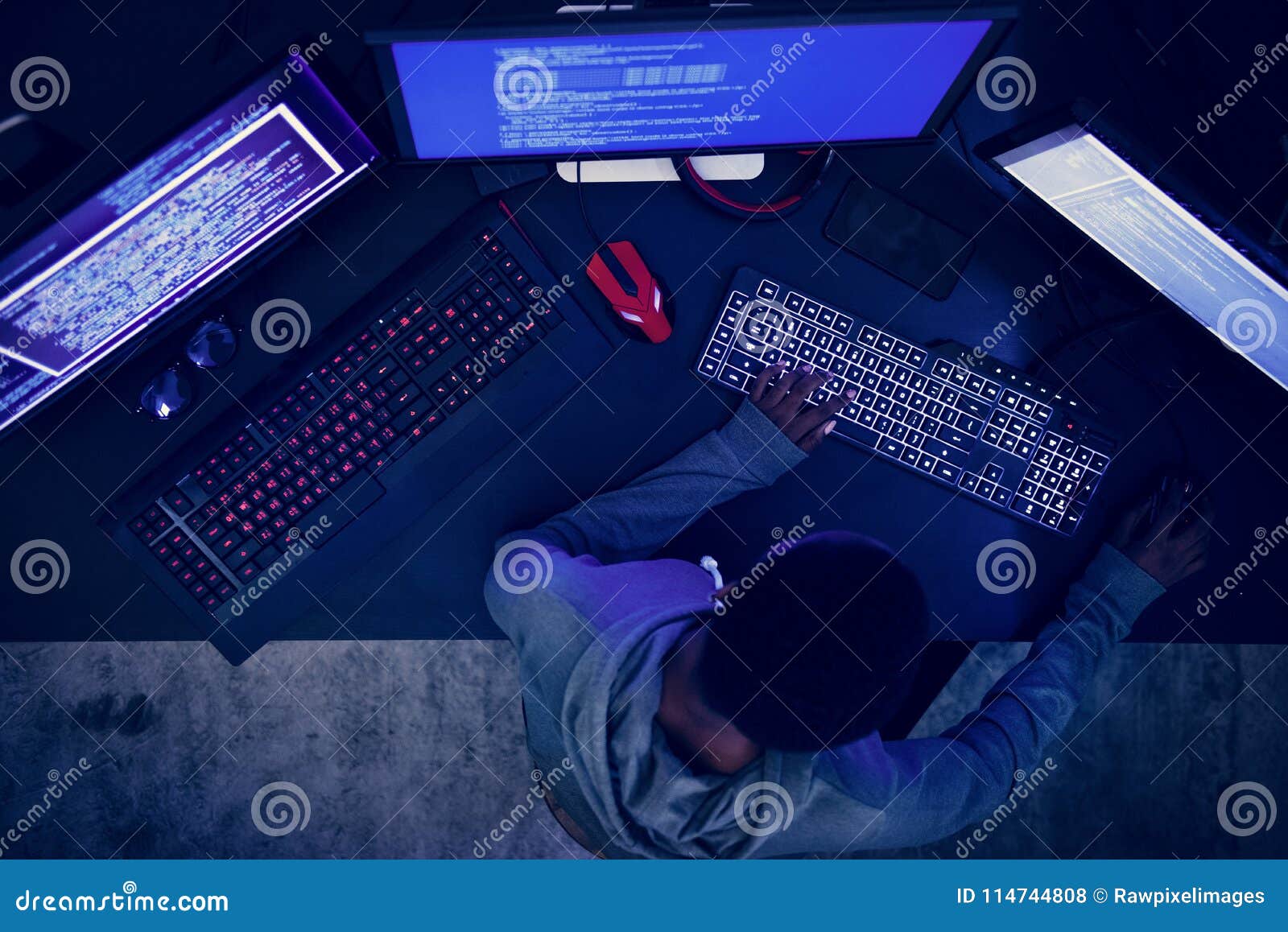 hacker trying to get some information