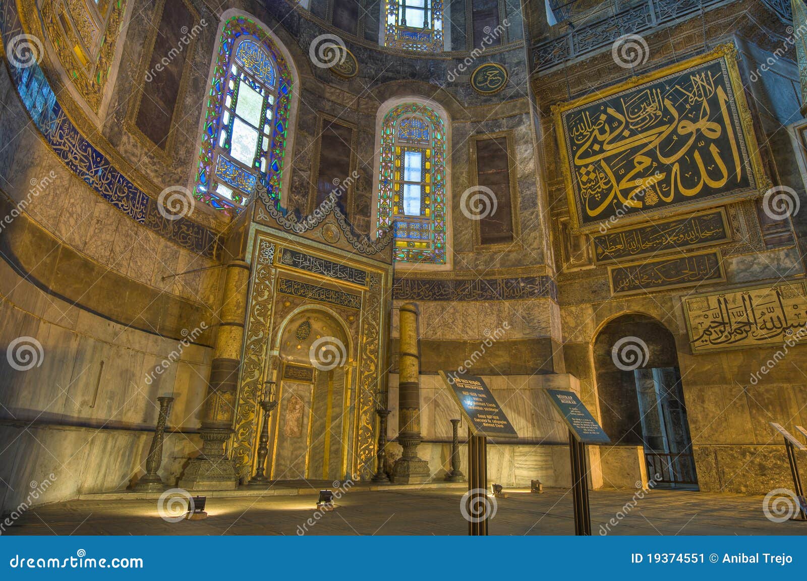 hagia sofia mosque at istanbul