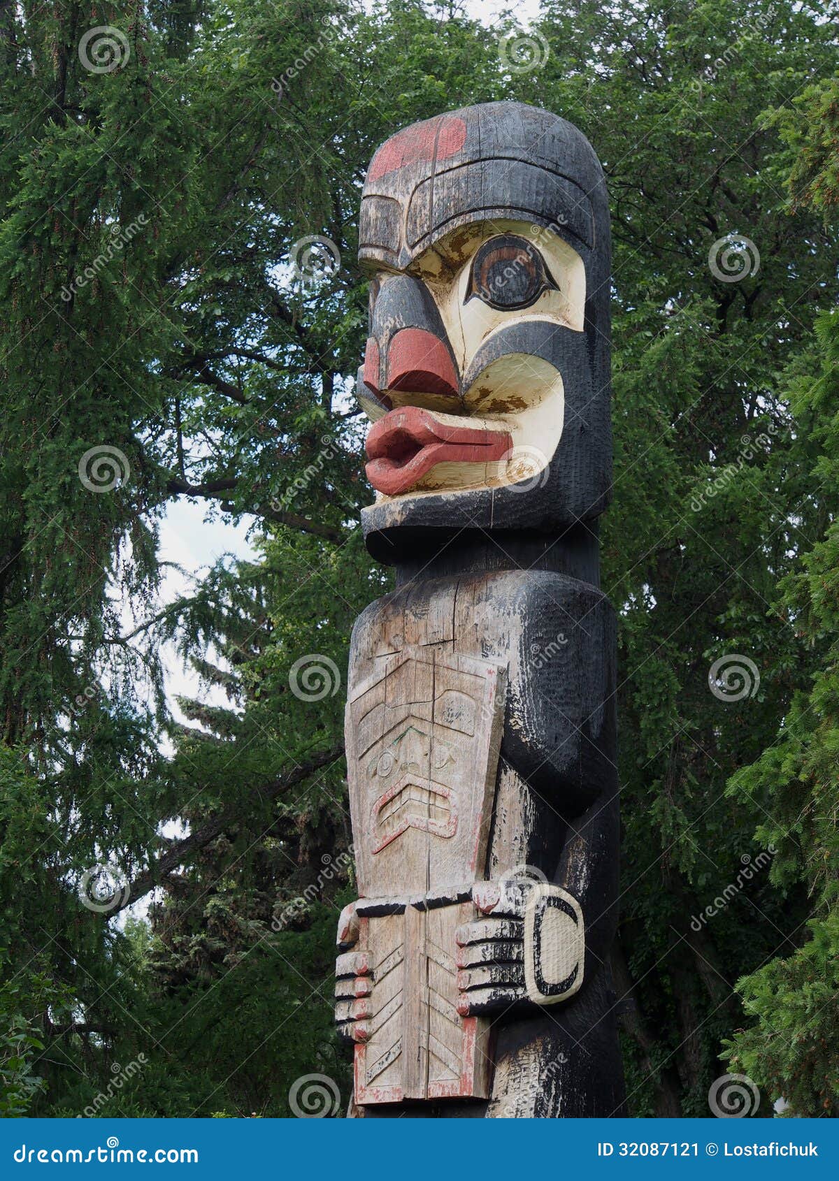 Haida Totem Pole Royalty-Free Stock Photography | CartoonDealer.com ...