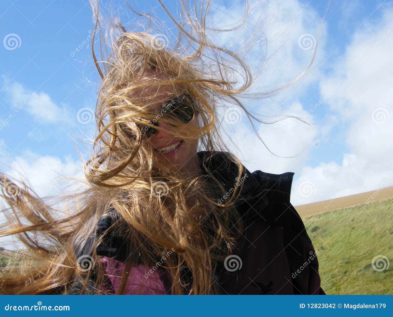 Hair blowing in the wind stock photo. Image of glasses - 12823042 Hair blowing in the wind stock photo. Image of glasses - 12823042
