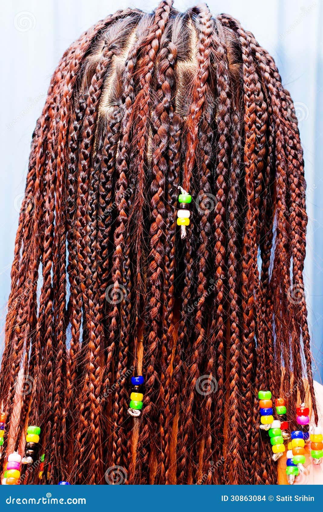 Hair braiding stock photo. Image of hairstyle, girl, blue 30863084