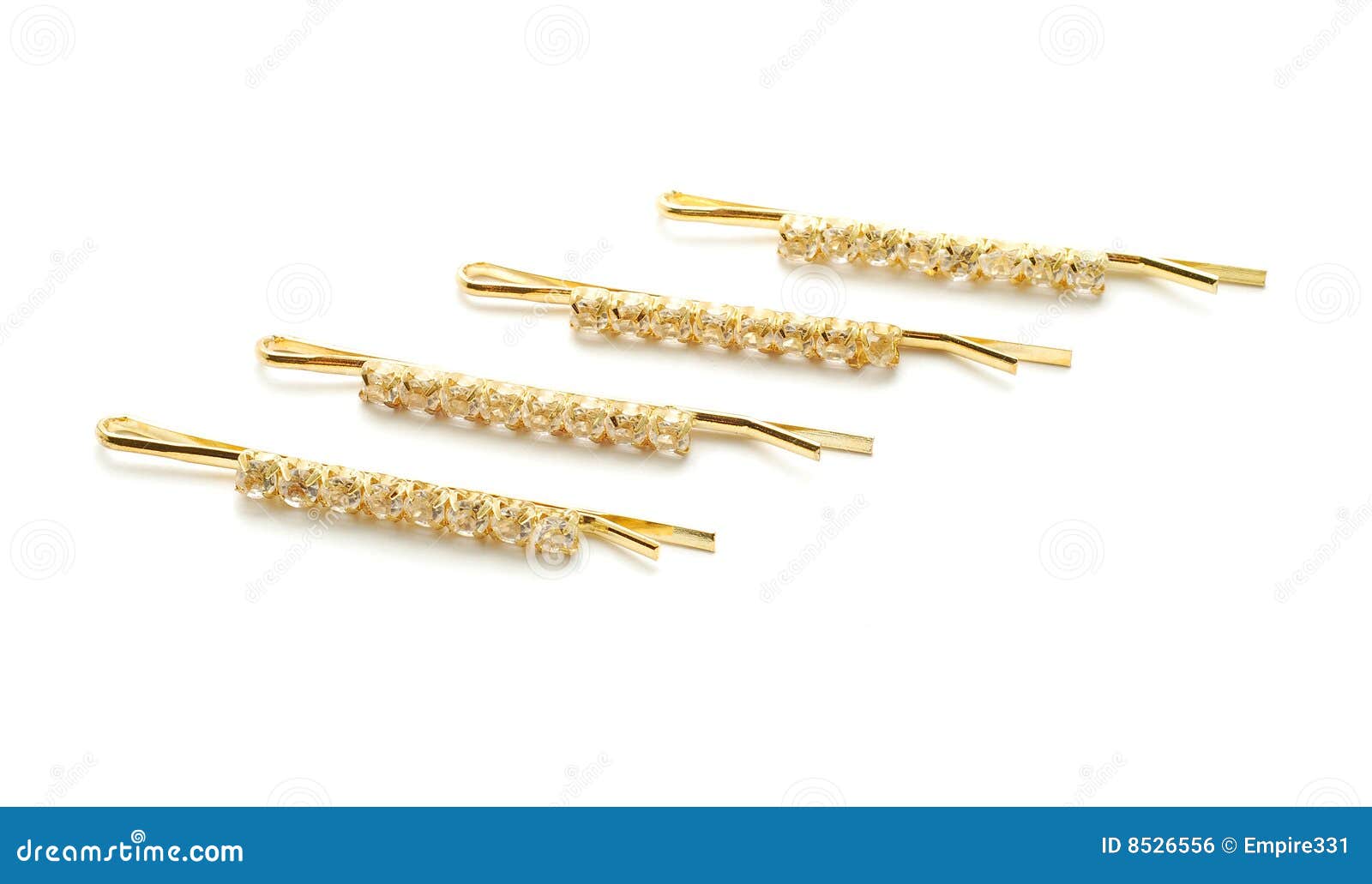 Hair clips stock photo. Image of stylish, four, metal 8526556