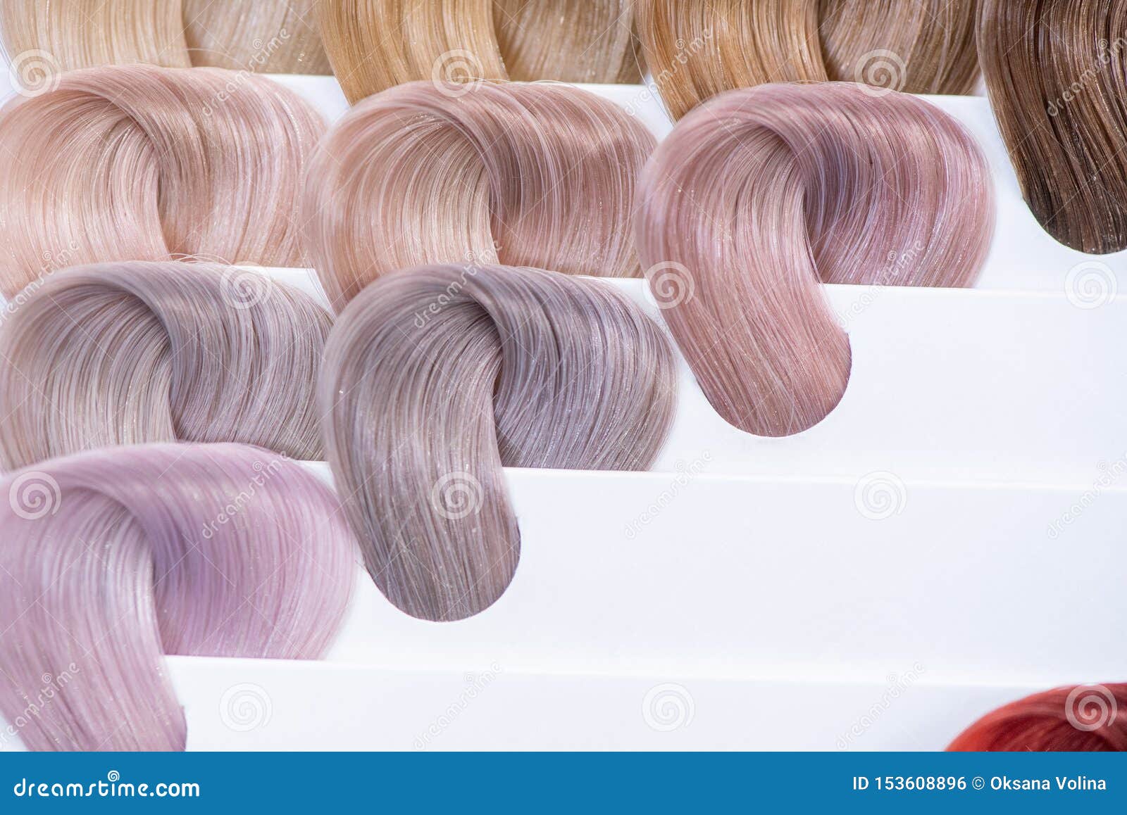 Hair Color Palette Chart