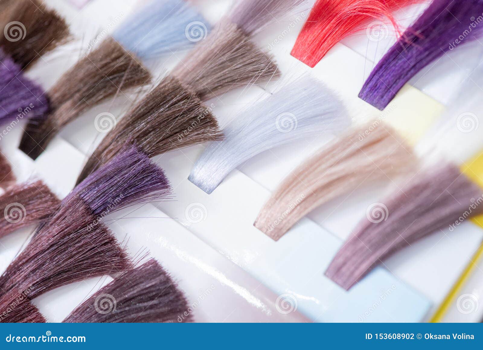 Hair Fiber Color Chart