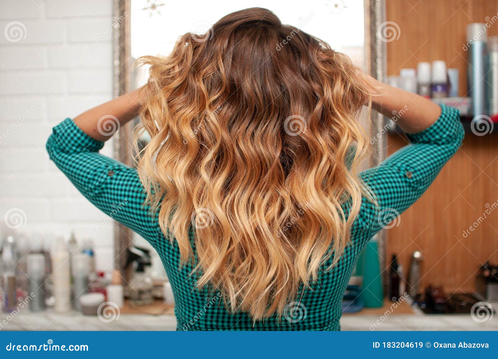 Beautiful Ombre Hair Coloring on a Girl with Long Hair, View from the Back Stock Image - Image of client, long: 183204619 Beautiful Ombre Hair Coloring on a Girl with Long Hair, View from the Back Stock Image - Image of client, long: 183204619