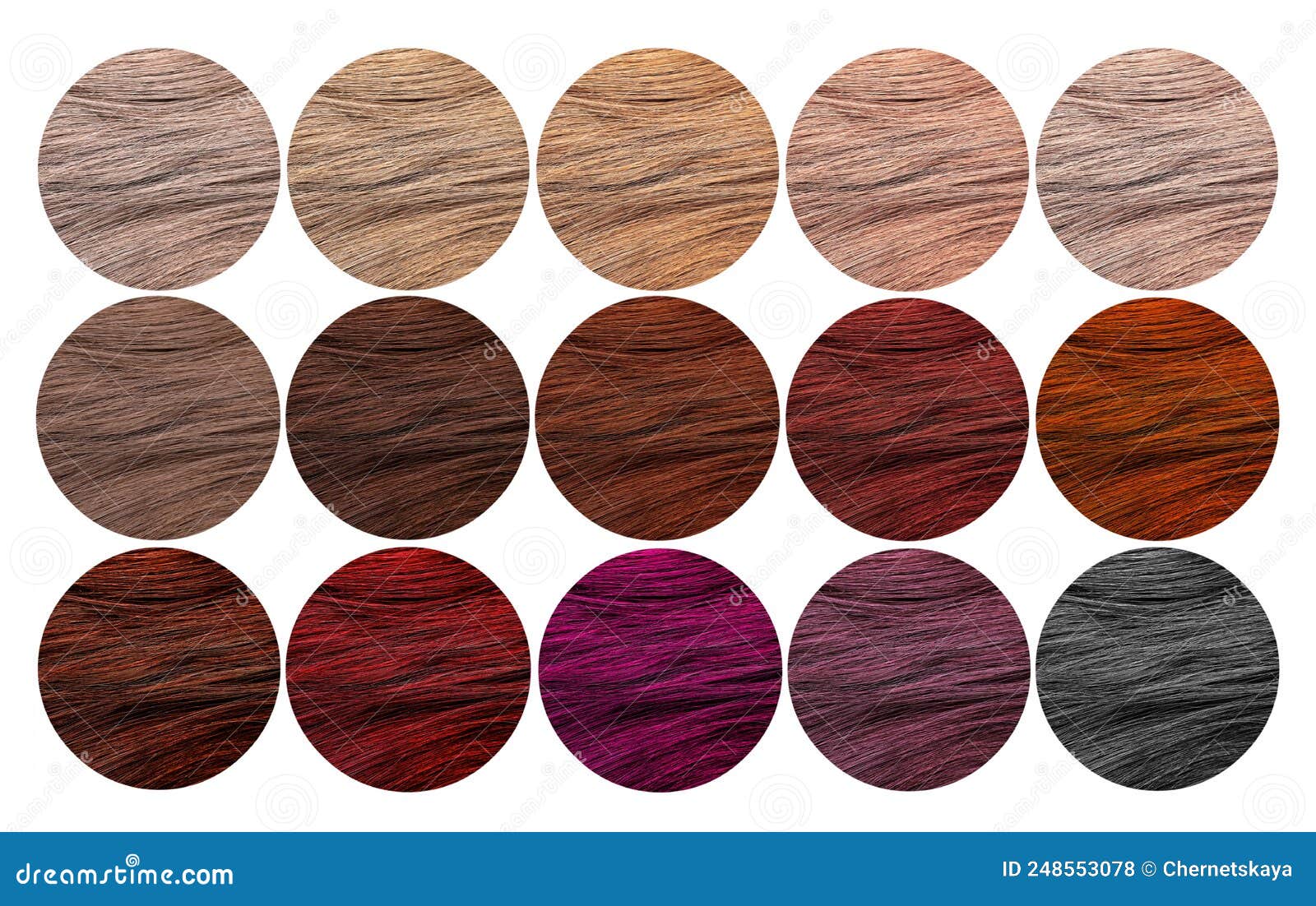 1,269 Hair Colors Palette Stock Photos - Free & Royalty-Free Stock Photos  from Dreamstime