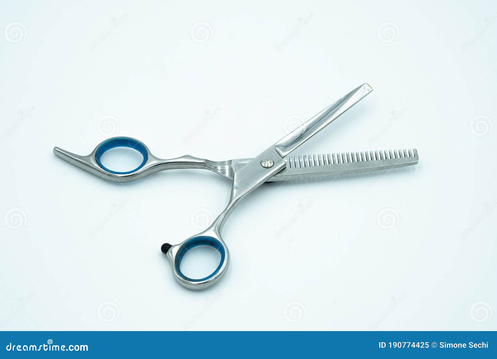 Hair Cutting Scissors and Stylish for Hairdressers and Barbers Stock Image  - Image of beautiful, hands: 190774425