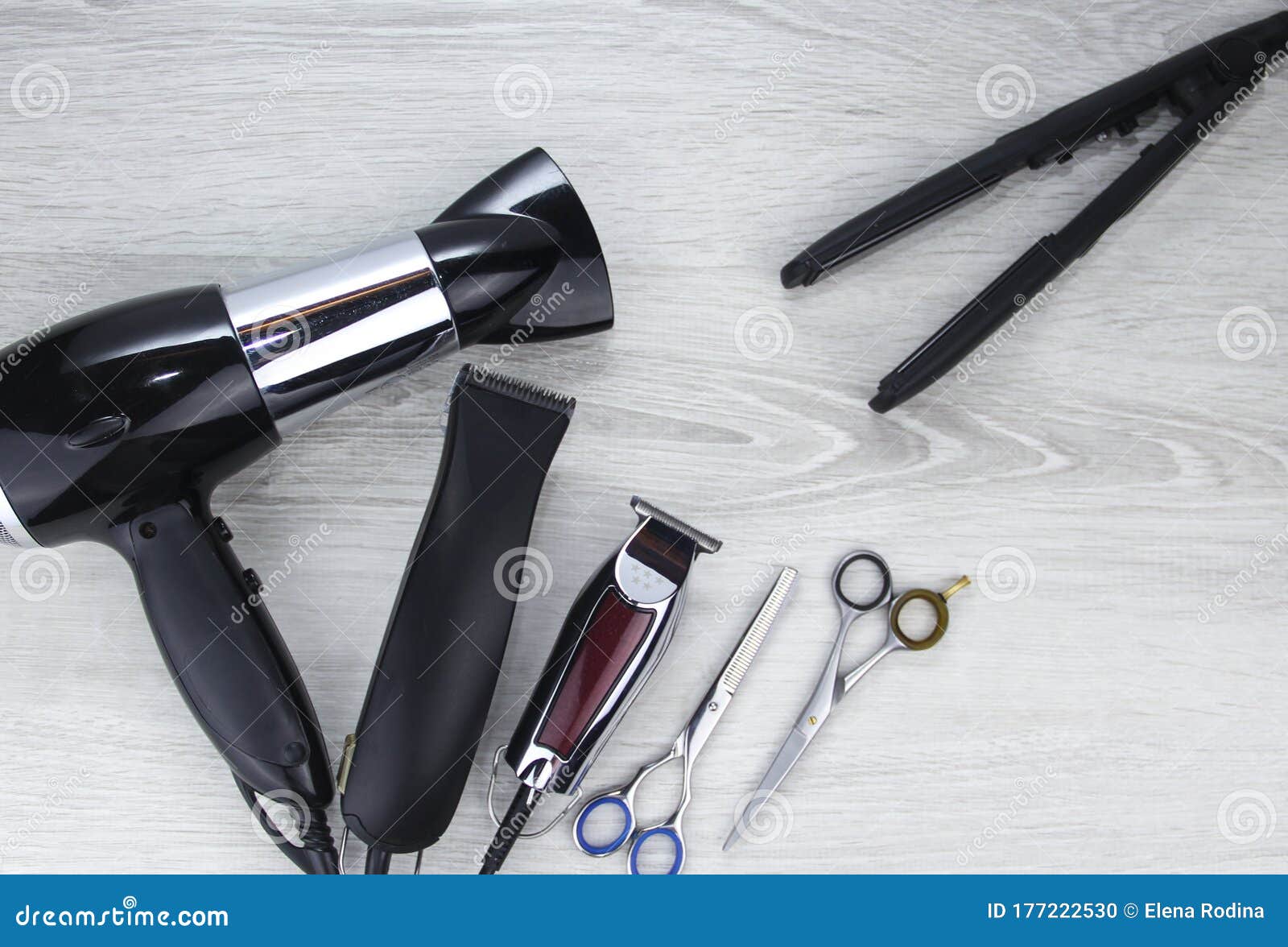 Hair Cutting Tools. Hair Clipper. Hair Clipper Stock Photo Image of