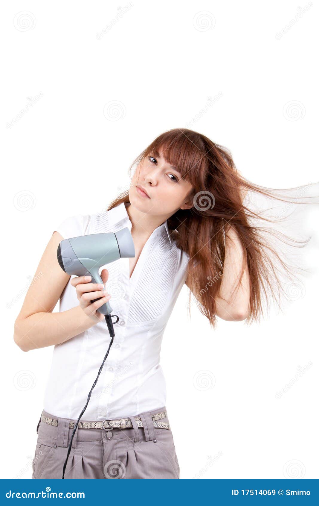 Hair dressing stock image. Image of straight, background 17514069