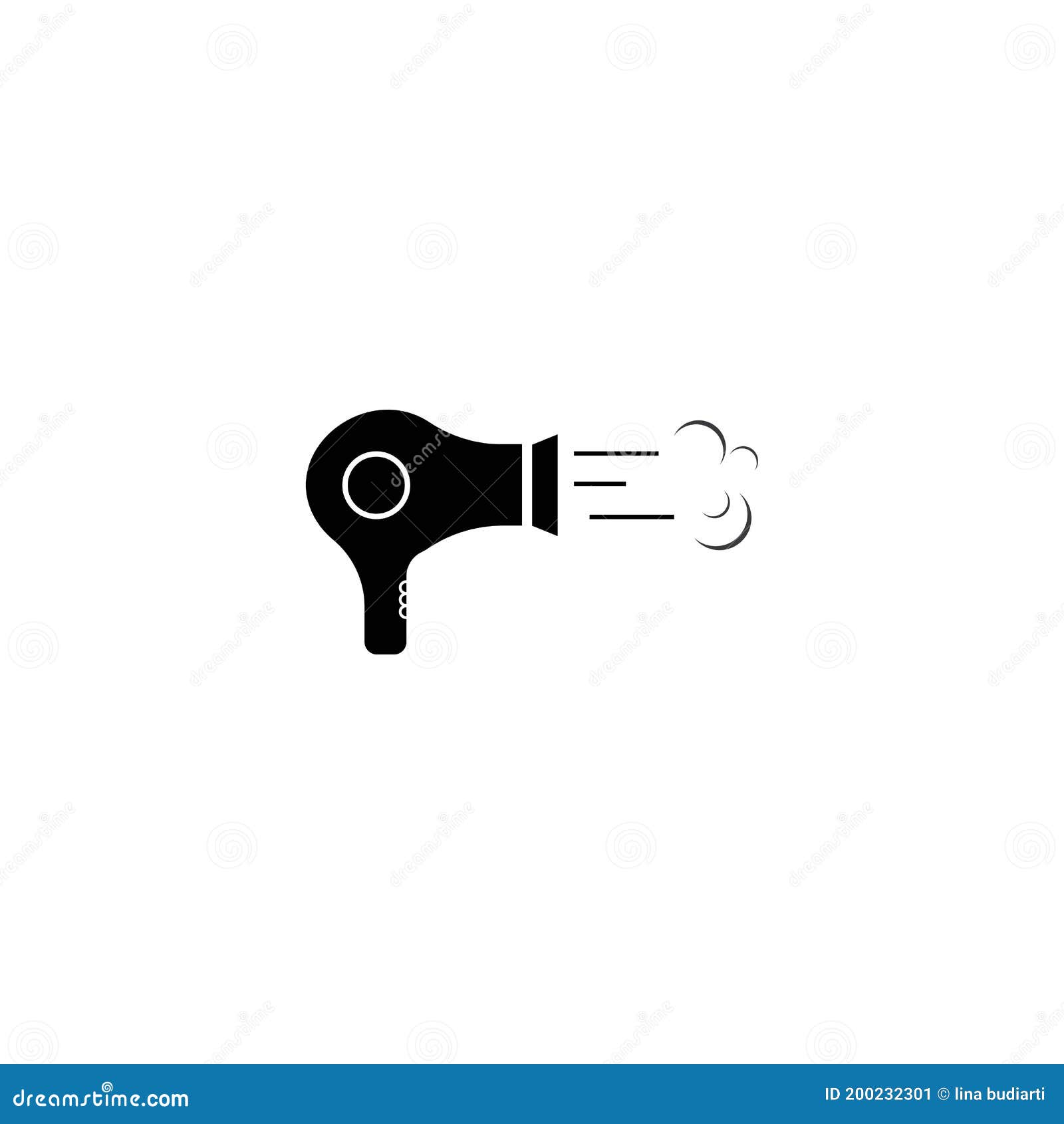 Hair dryer logo stock vector. Illustration of blowing - 200232301 Hair dryer logo stock vector. Illustration of blowing - 200232301