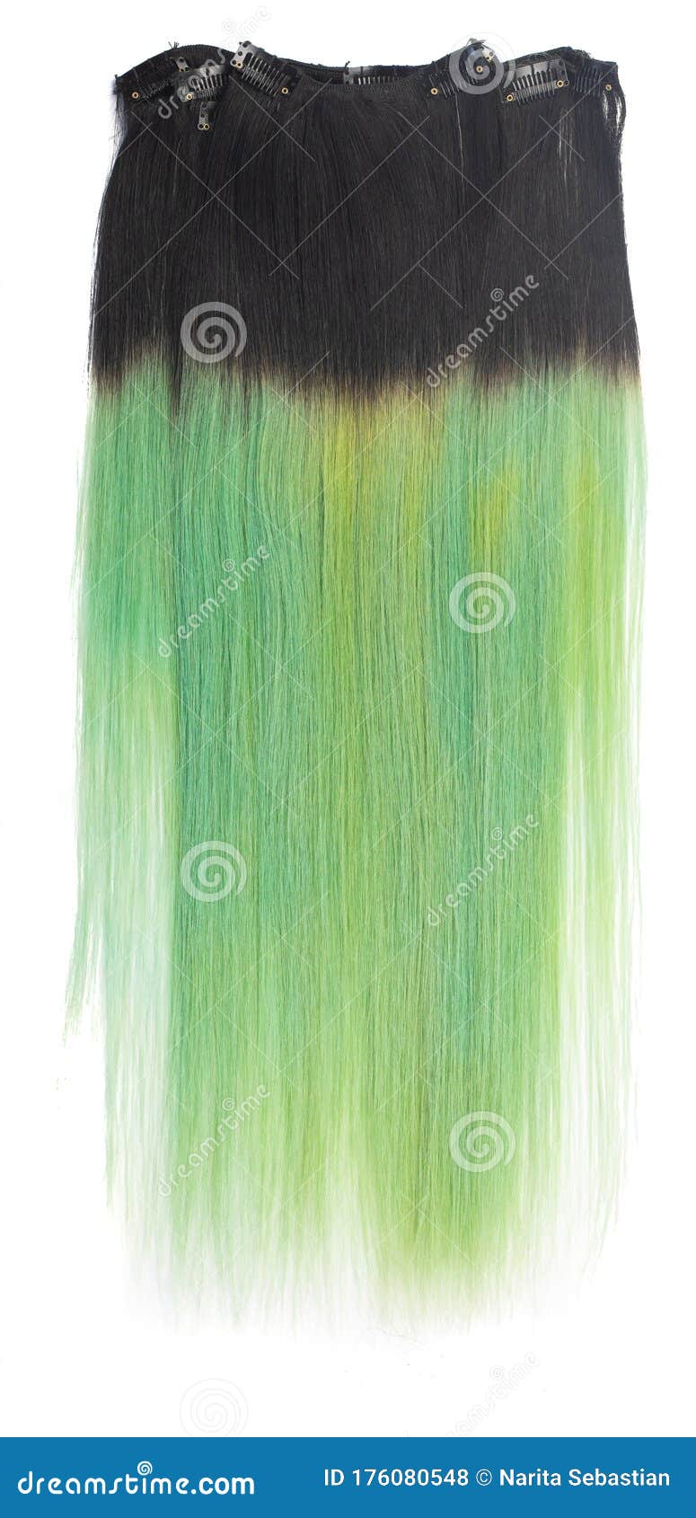 Hair Extensions or Fake Human Hair - Gardient Green and Black Color Stock Photo - Image of blond, blonde: 176080548 Hair Extensions or Fake Human Hair - Gardient Green and Black Color Stock Photo - Image of blond, blonde: 176080548