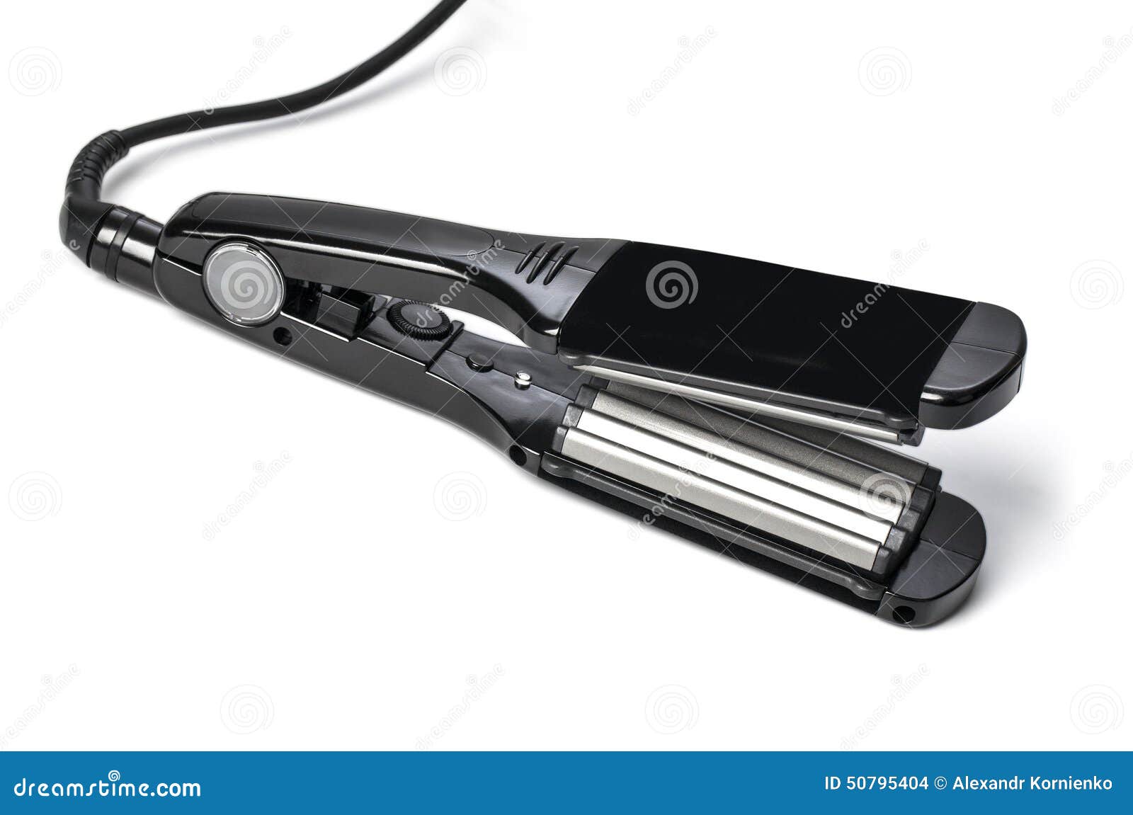 Hair iron stock photo. Image of haircare, path, care 50795404