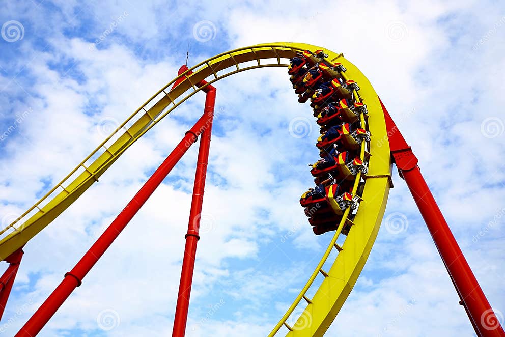 Hair Raiser Roller Coaster Ride Ocean Park Hong Kong Editorial Photo ...