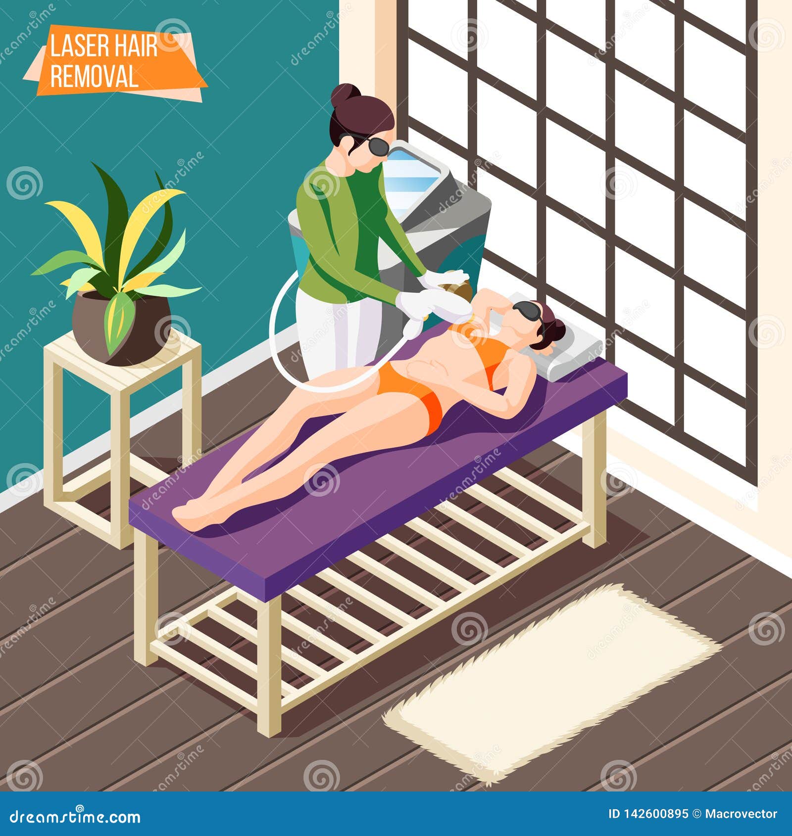 Download Hair Removal Background stock vector. Illustration of ...