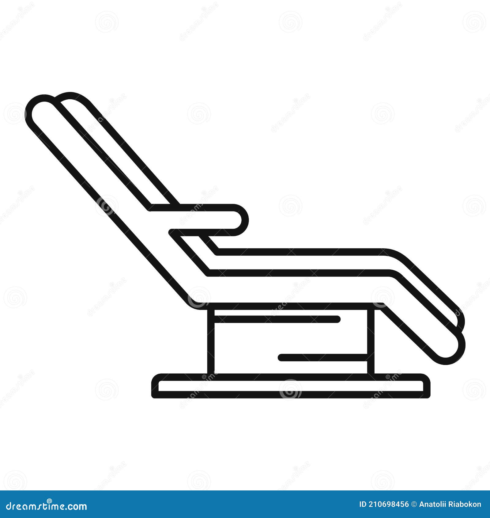 Hair Removal Spa Chair Icon, Outline Style Stock Vector - Illustration of  salon, woman: 210698456