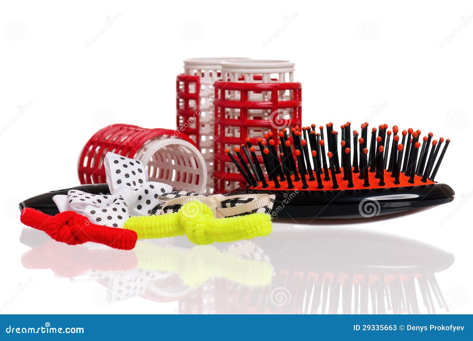 Hair rollers stock image. Image of haircut, haircare 29335663