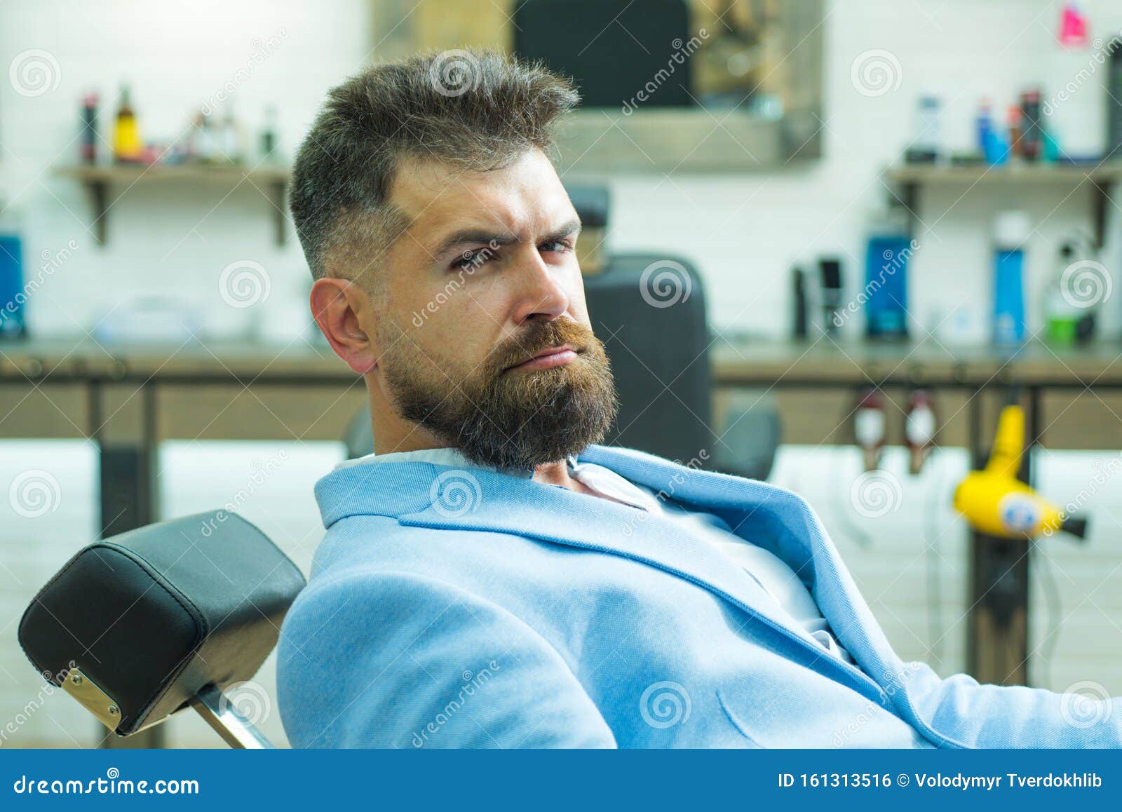Hair Salon and Barber Vintage. Beard Styling Cut. Portrait Bearded Man. Hair  Style and Hair Stylist Stock Photo - Image of hairdresse, scissors:  161313516