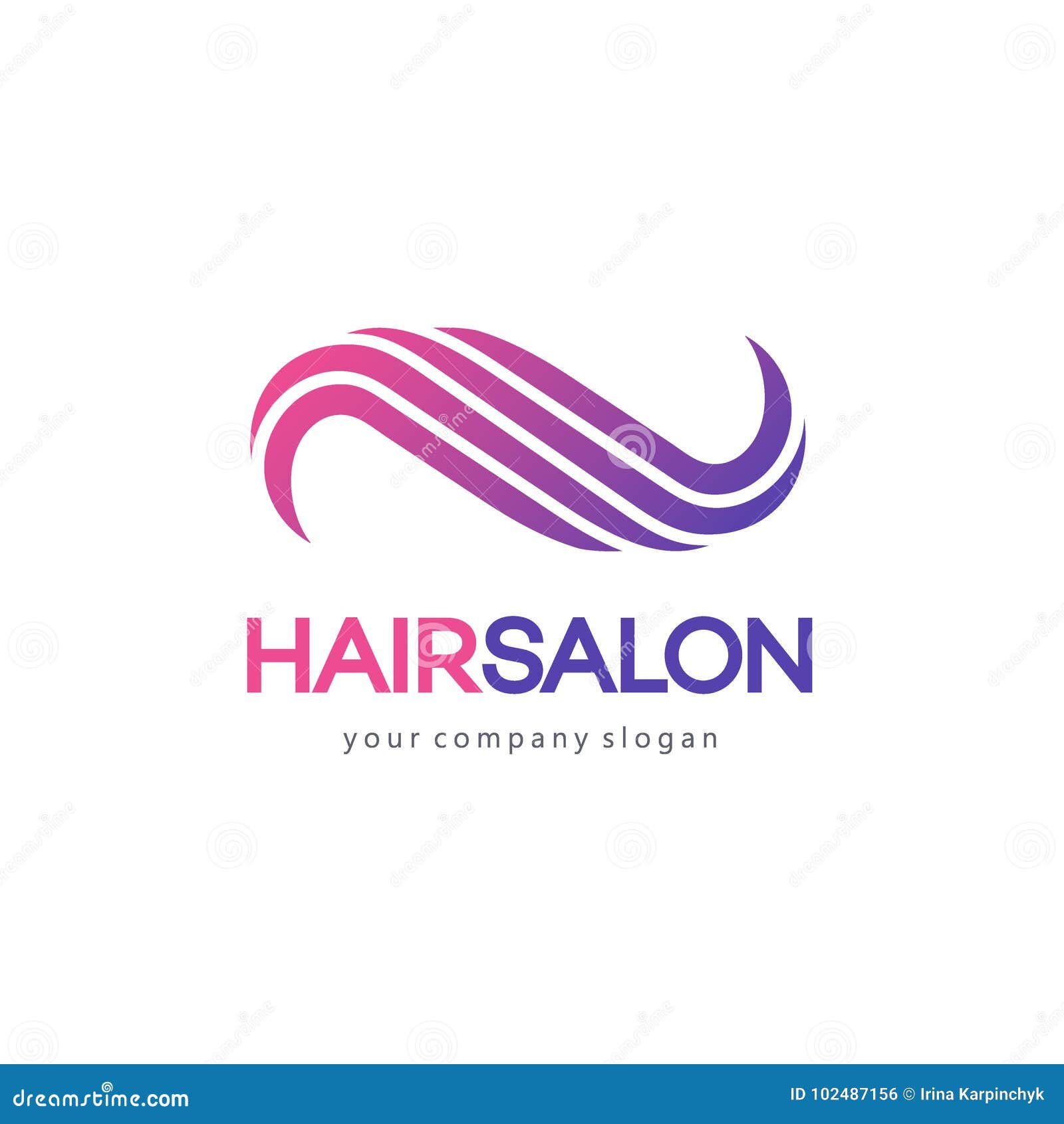 hair salon  logo template