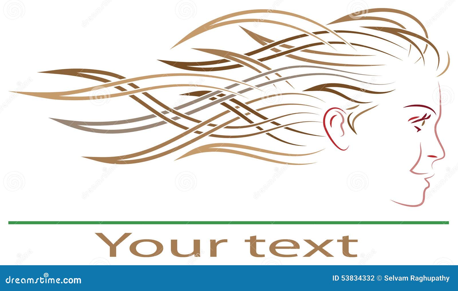 Hair Style Stock Vector Illustration Of Brown Brunette 53834332 Hair Style Stock Vector Illustration Of Brown Brunette 53834332