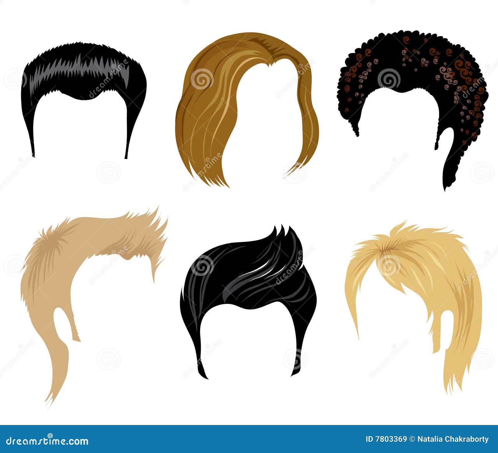 clipart of hairstyles - photo #35