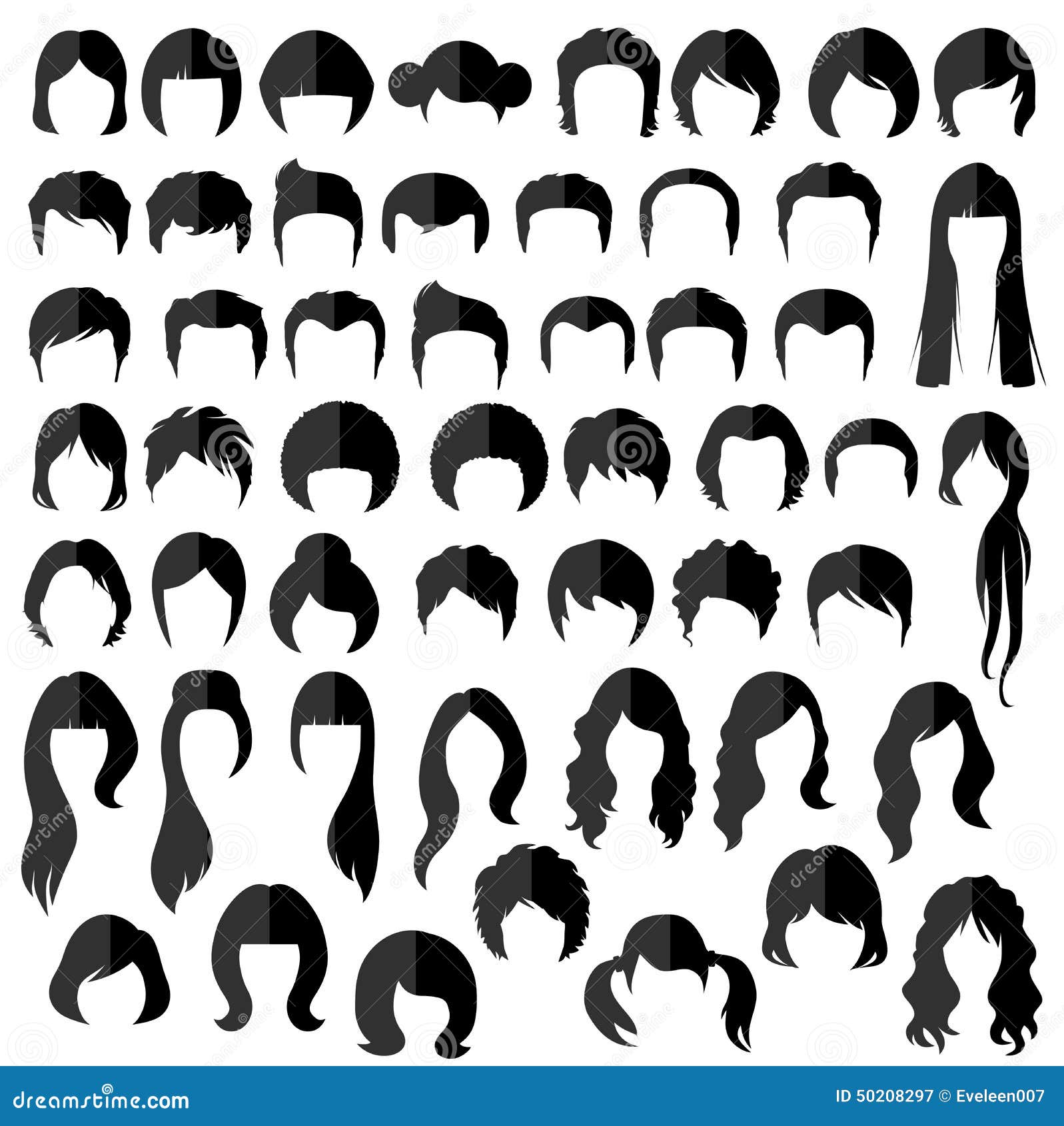Hair Vector Hairstyle Stock Illustrations – 119,104 Hair Vector Hairstyle  Stock Illustrations, Vectors & Clipart - Dreamstime