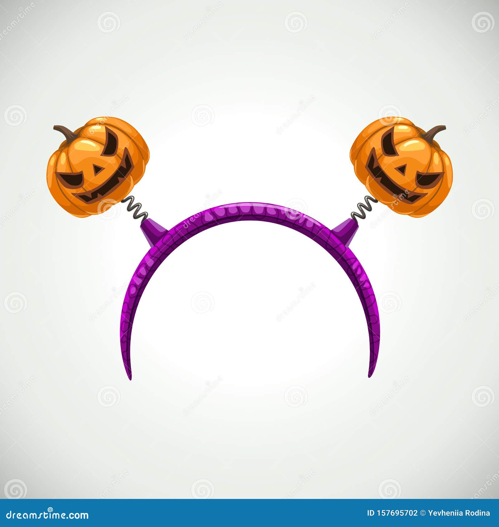 hairband with pumpkins, head band decor.  halloween .