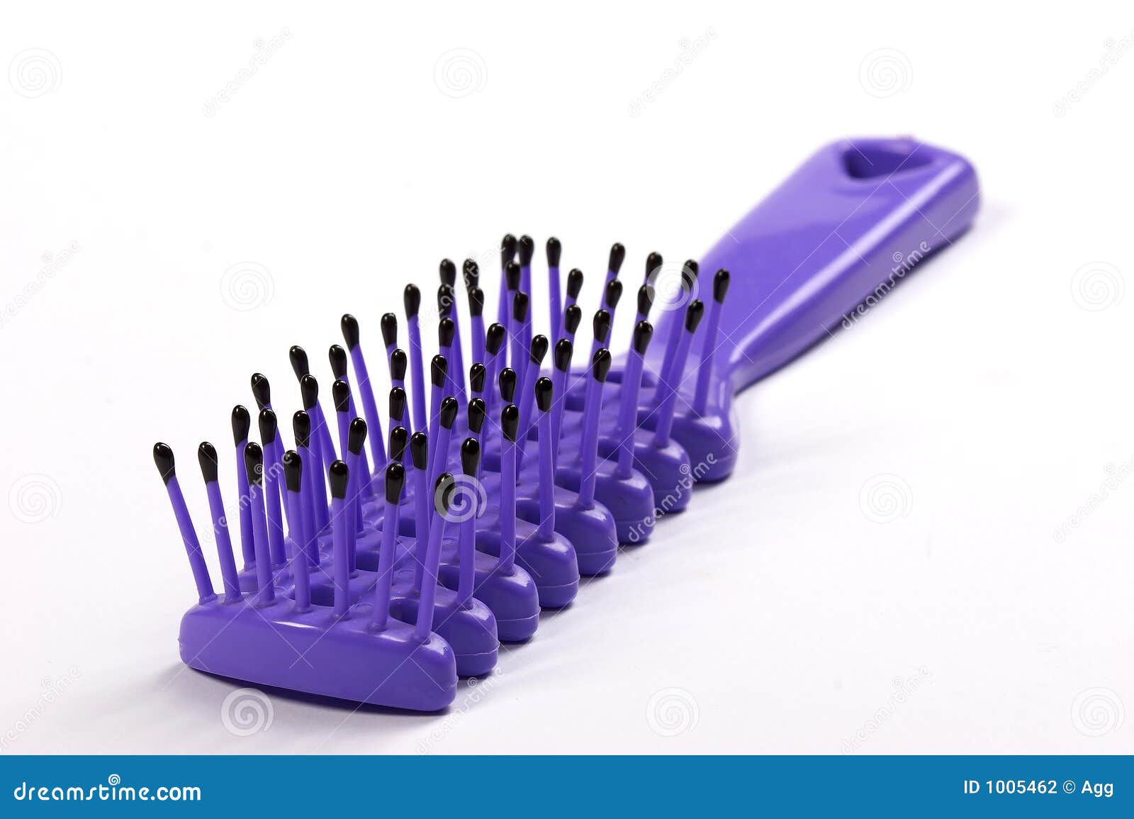 Hairbrush stock photo. Image of path, teeth, hair, plastic 1005462