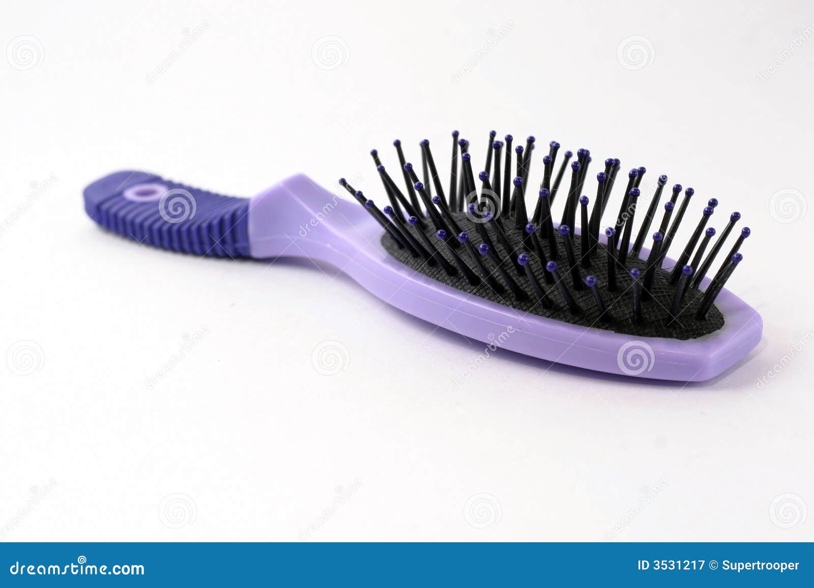 Hairbrush stock image. Image of hair, grooming, makeup 3531217