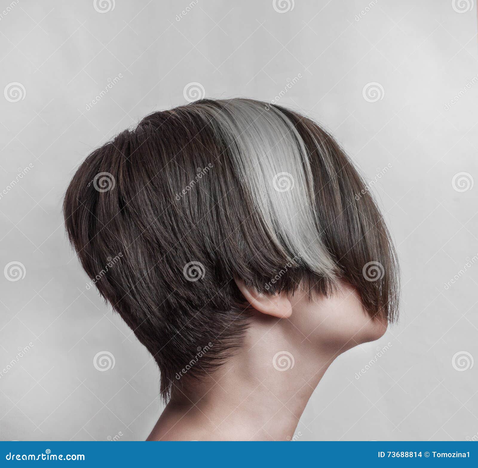 Haircut stock photo. Image of girl, creative, hair, closeup - 73688814