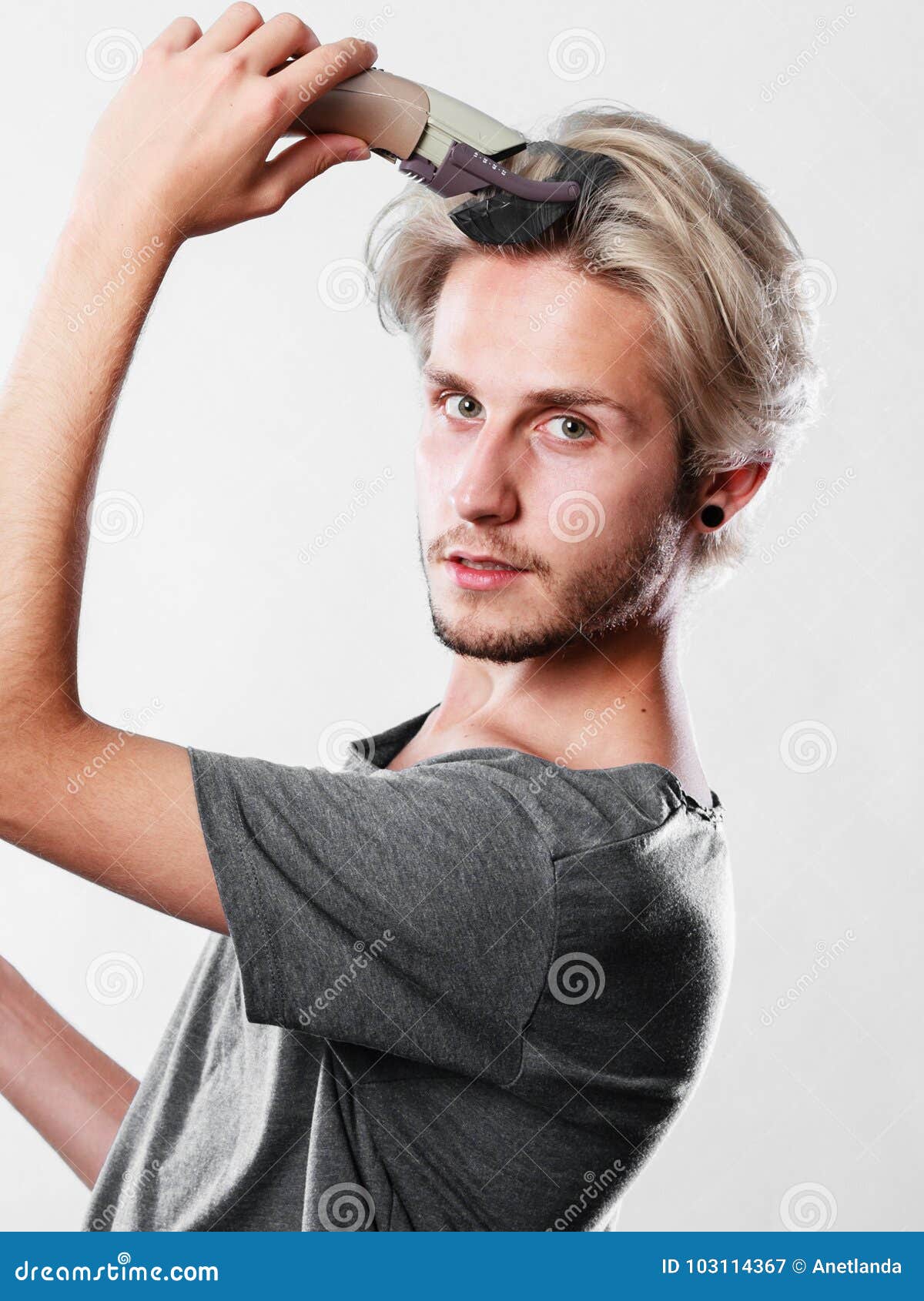 Man Going To Shave His Long Hair Stock Image - Image of hairdresser, electric: 103114367 Man Going To Shave His Long Hair Stock Image - Image of hairdresser, electric: 103114367