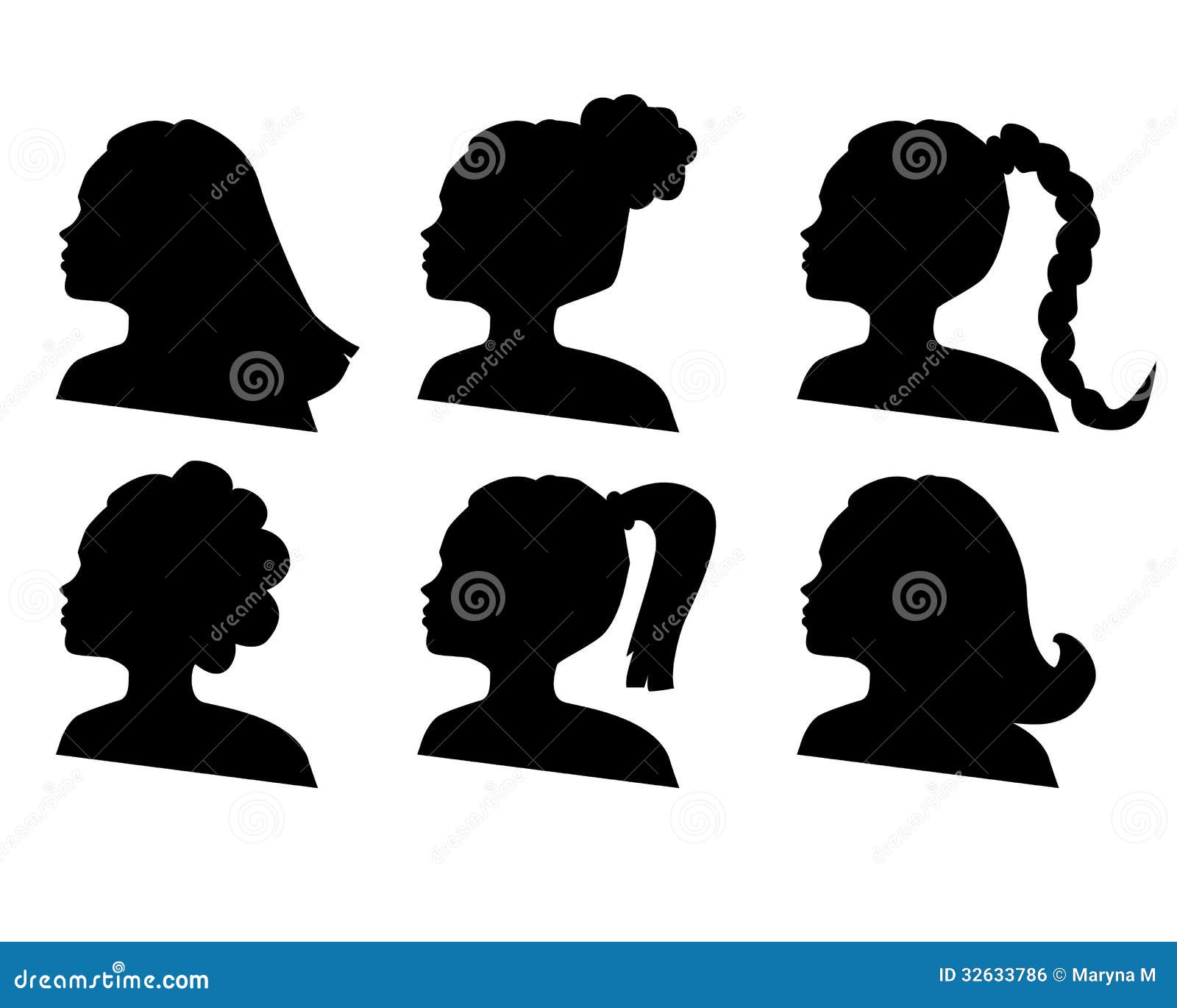 Mannequin head for braiding Mannequin head for braiding
