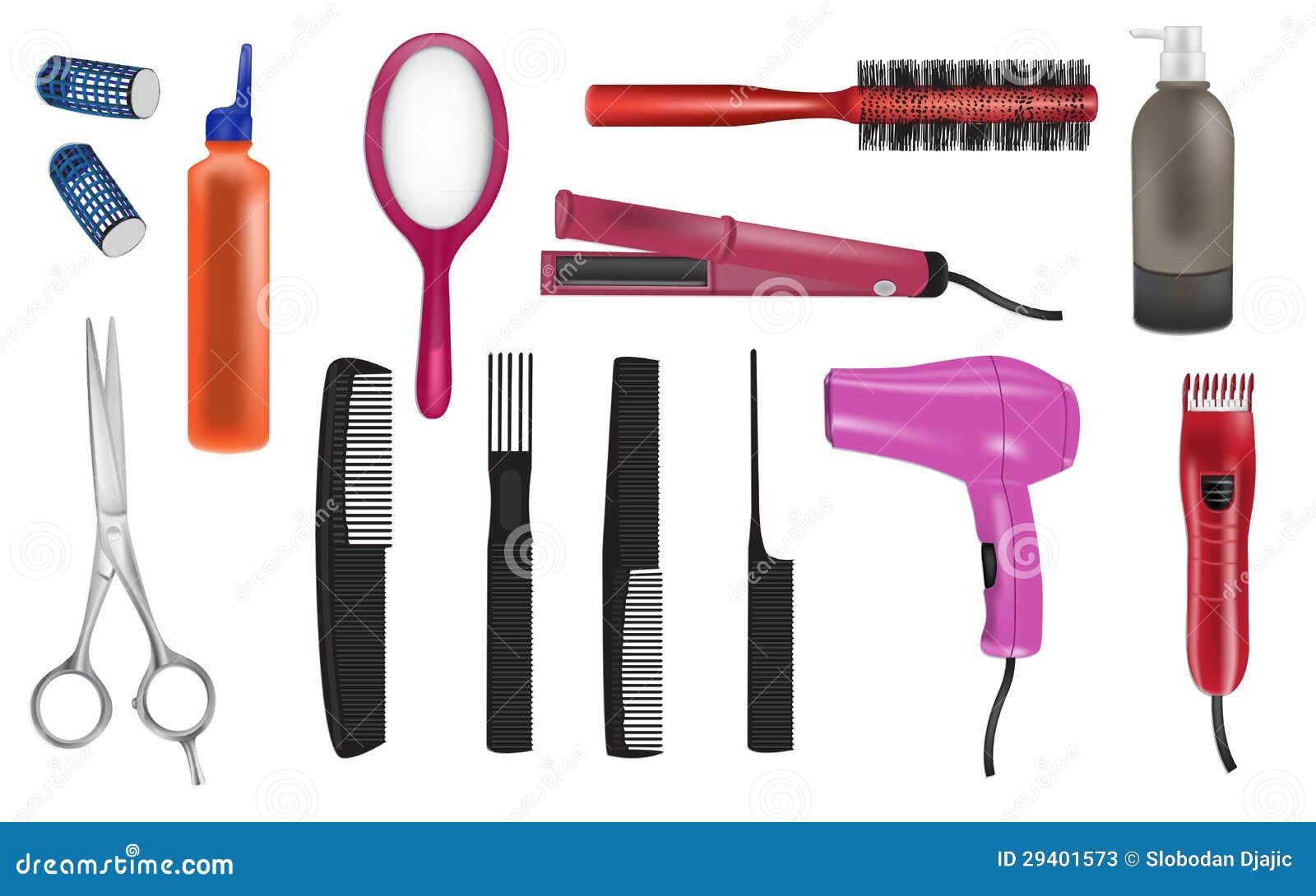 Hairdresser Vector Illustrations Stock Photos - Image 