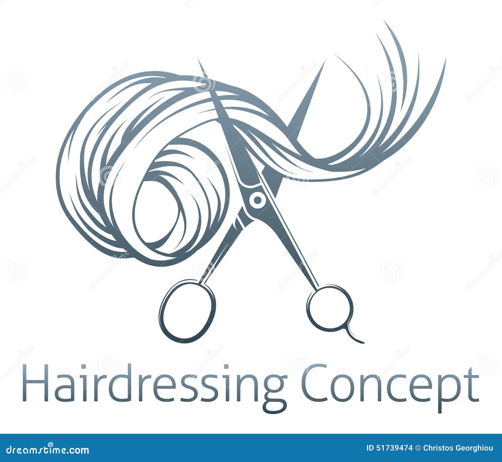 hairdressers scissors concept