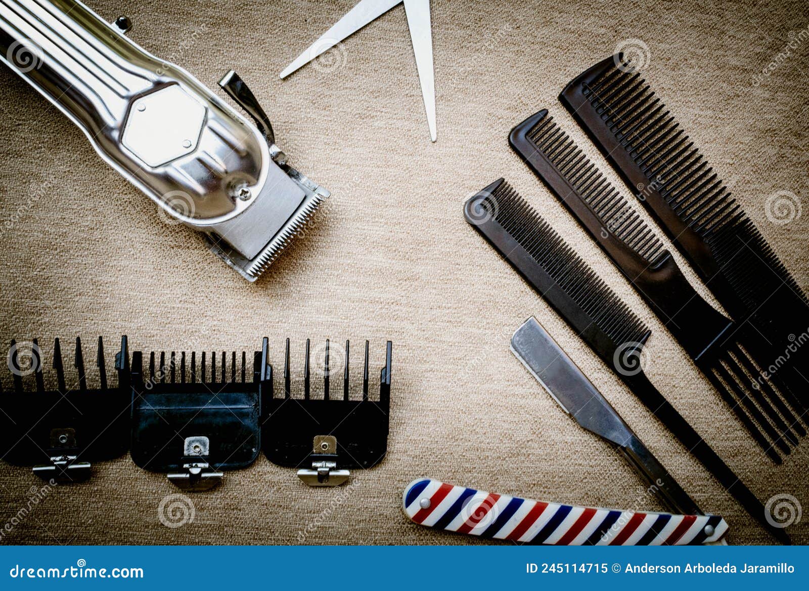 hairdressing tools for cutting hair