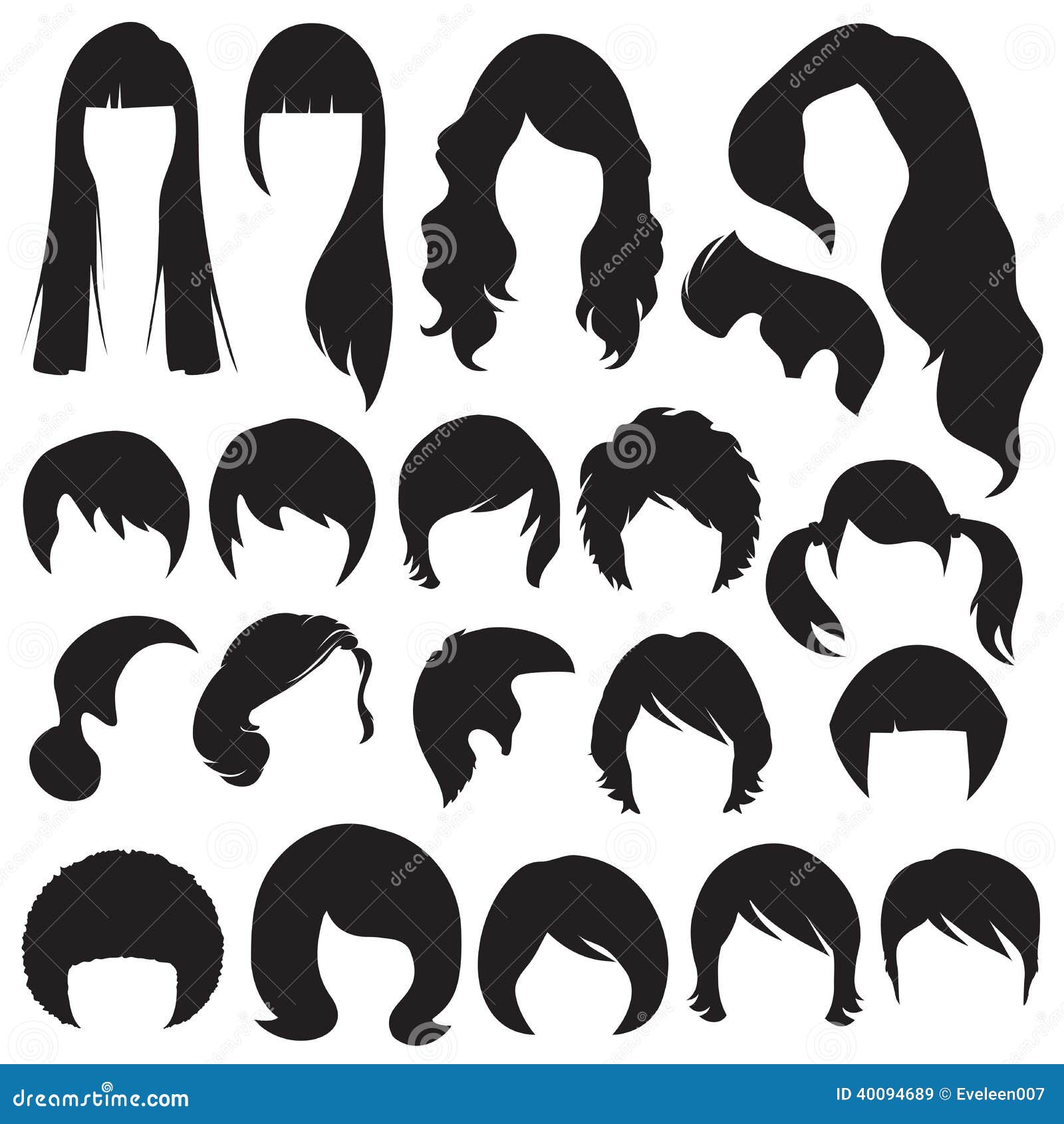 Hairstyle Stock Illustrations – 184,603 Hairstyle Stock Illustrations,  Vectors & Clipart - Dreamstime