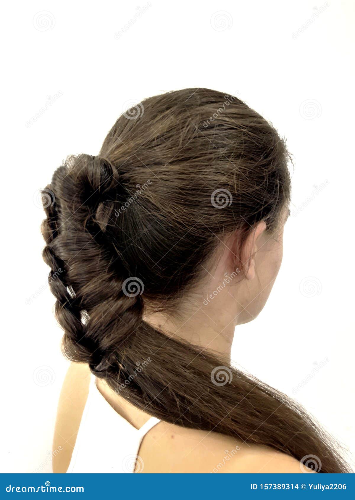 Hairstyle on Long Hair, Braiding Stock Photo - Image of caucasian, creative: 157389314 Hairstyle on Long Hair, Braiding Stock Photo - Image of caucasian, creative: 157389314