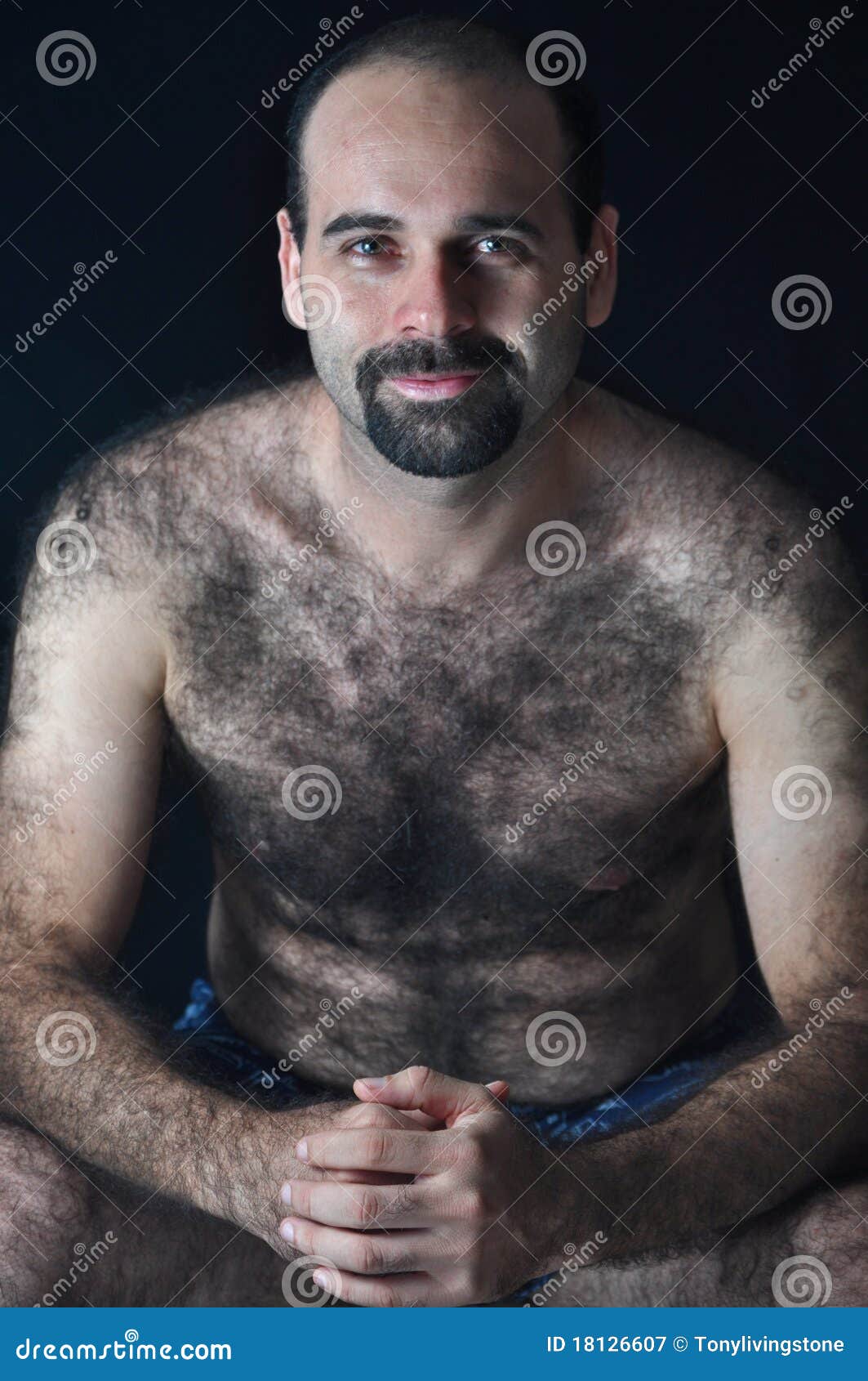 Skinny Hairy Man