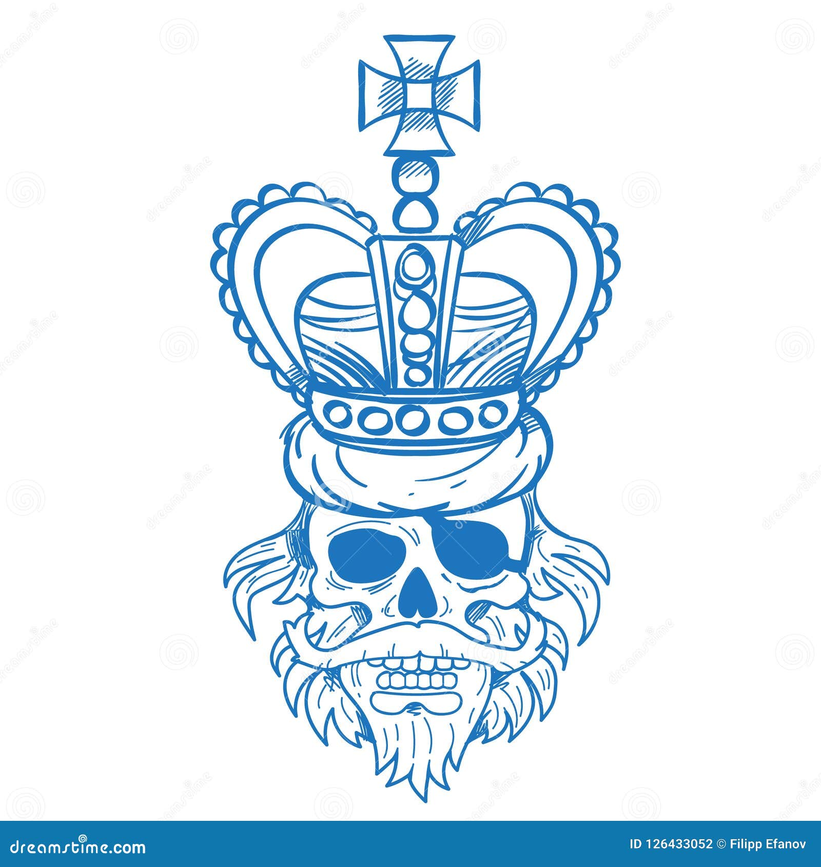 Illustration Shape Crown Tattoo Design Element Stock Vector (Royalty Free)  608208959 | Shutterstock