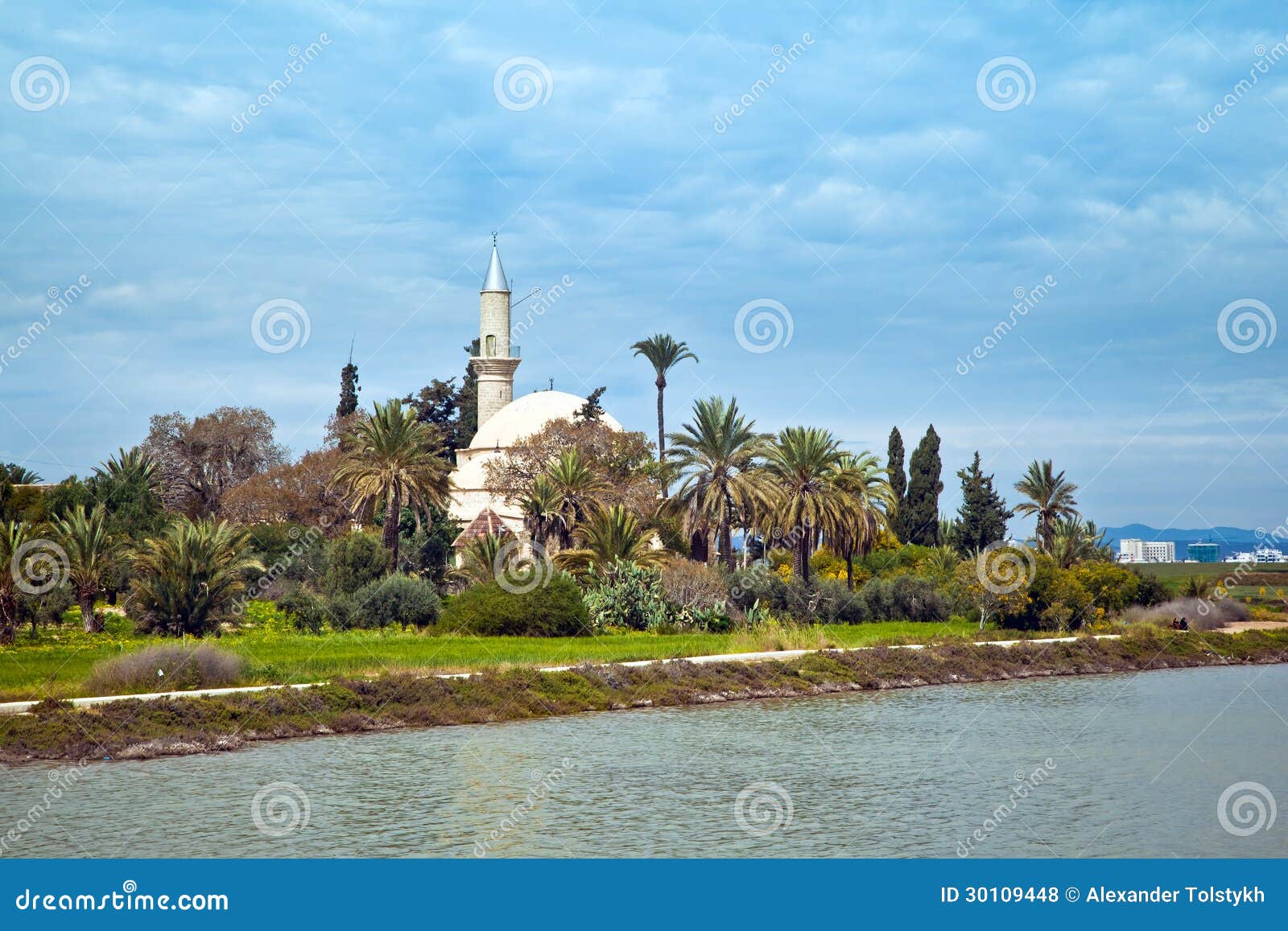 hala sultan tekke mosque