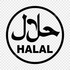 Halal Food Stamp Vector Illustration CartoonDealer 83565296