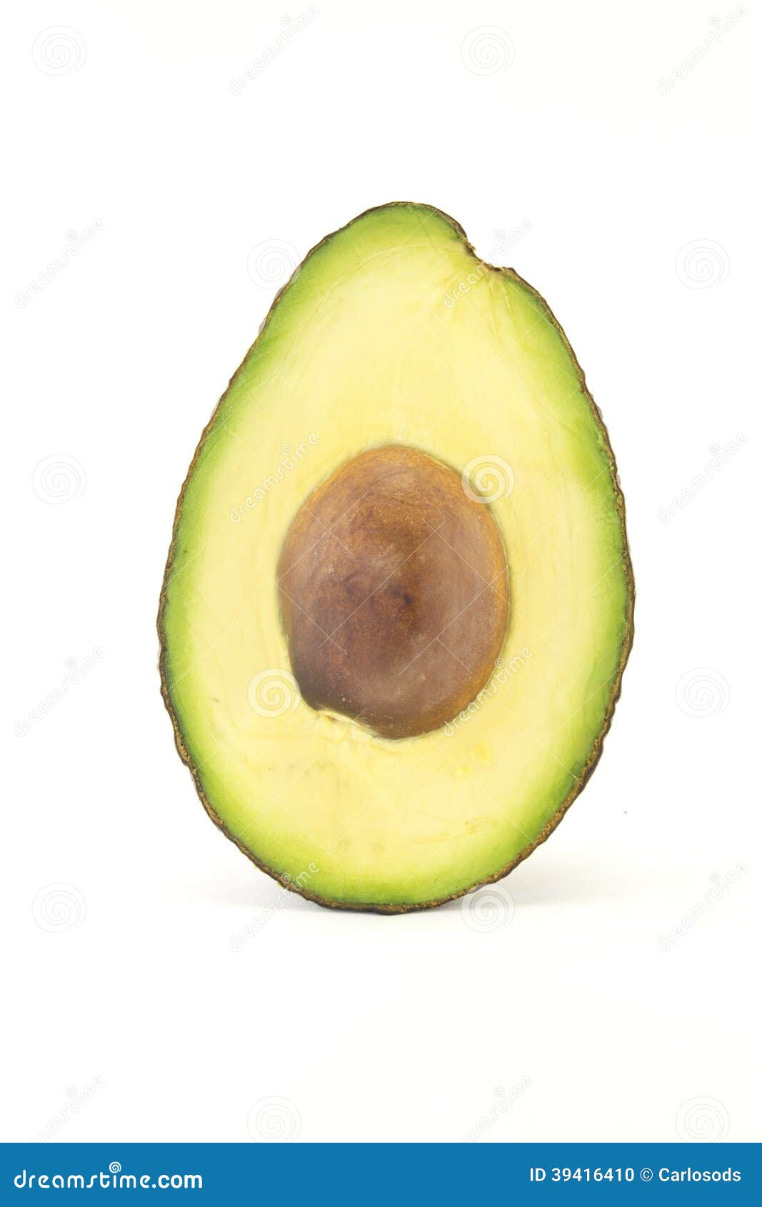 Half avocado stock photo. Image of diet, green, food 39416410