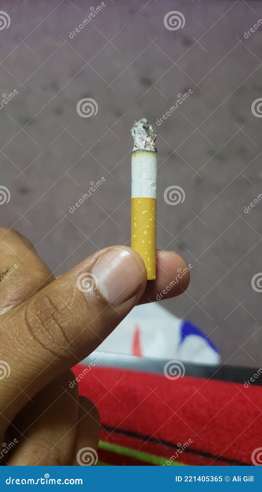 Half Cigarette stock image. Image of bottle, jewellery 221405365