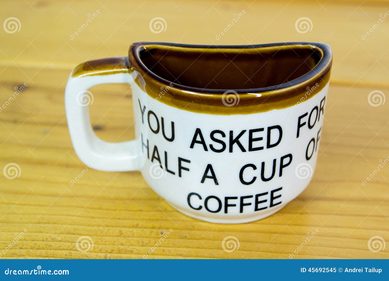 Half cup half mug