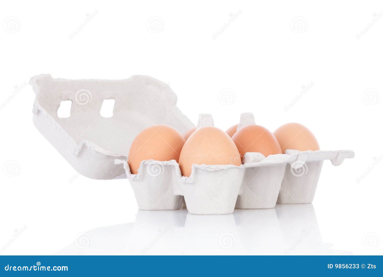Half Dozen Brown Chicken Eggs Stock Image Image of eggshell, dozen