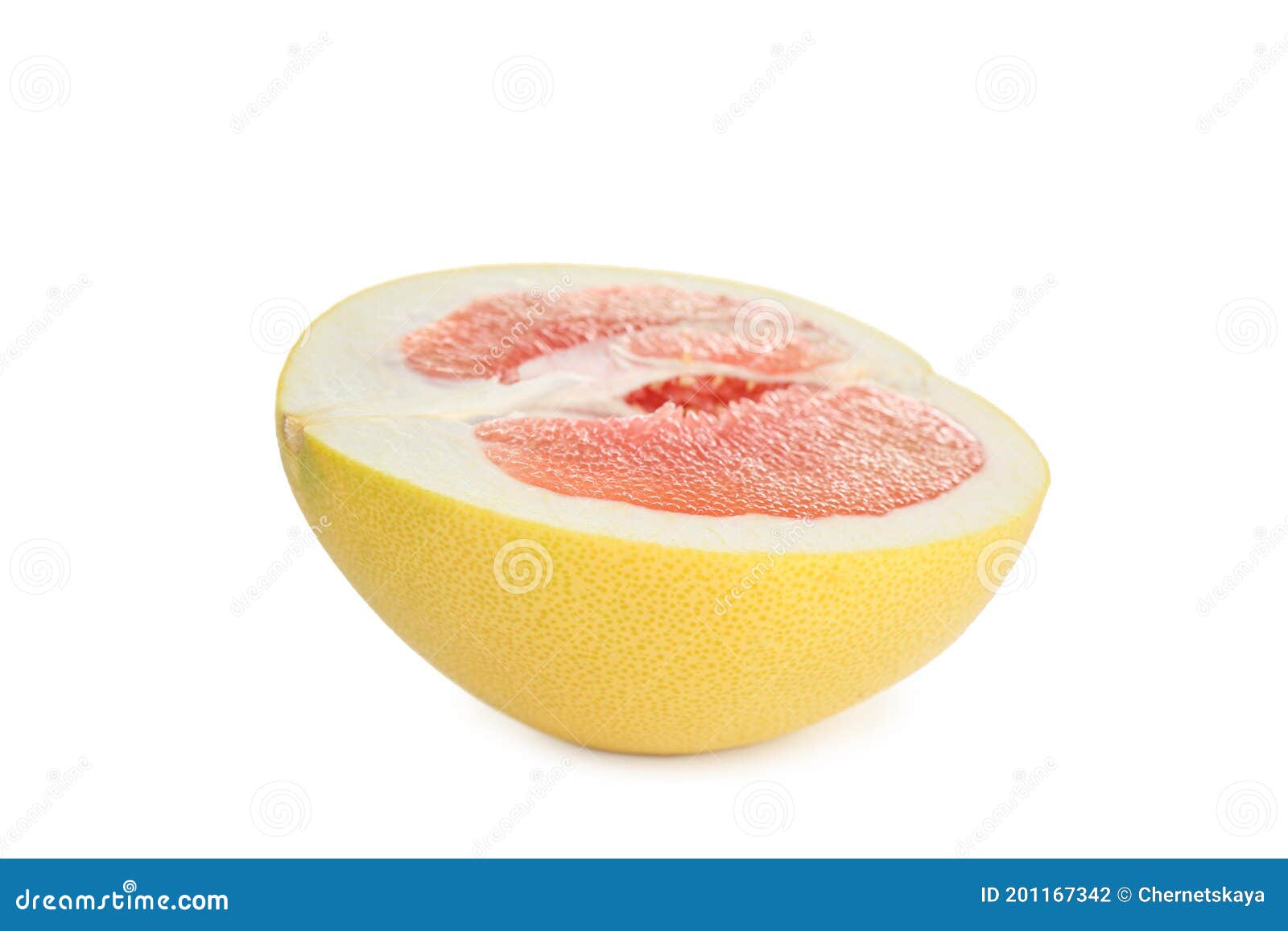 Half of Fresh Pomelo Isolated on White Stock Photo Image of meal