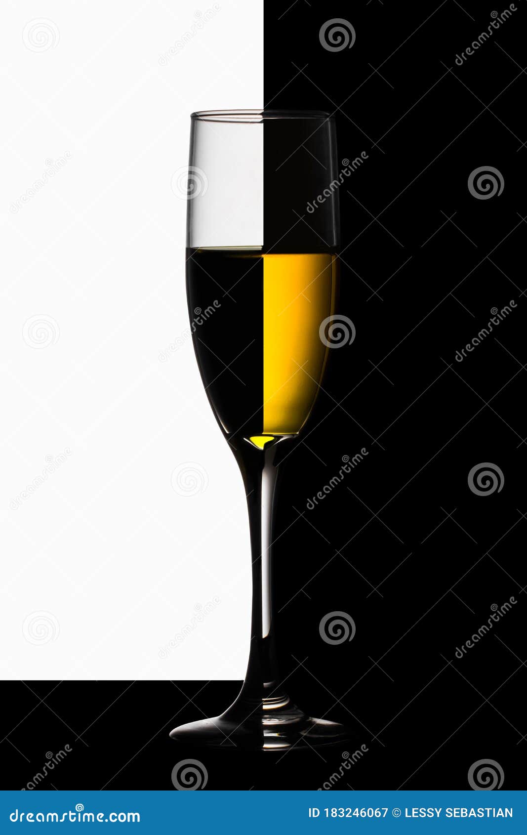 Half Full Wine in the Glass Stock Image Image of alcohol, drink 183246067